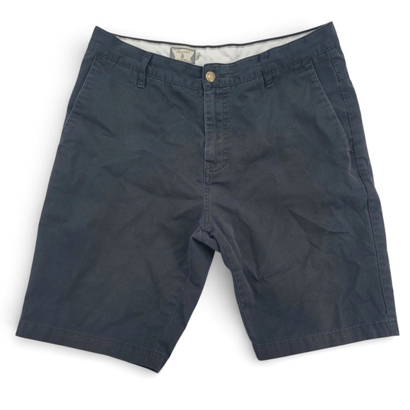 Volcom Other - Volcom Men's 34 Chino Shorts Cotton Blend Black Skate Streetwear Casual